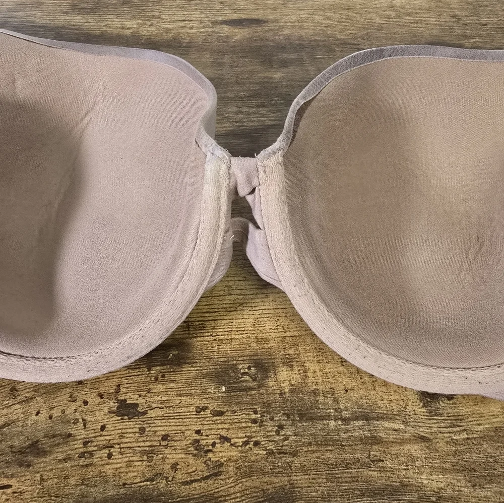 VS Victoria's secret lined perfect coverage brown bra women's size 34D